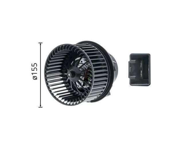 Interior Blower - AB 245 000P MAHLE