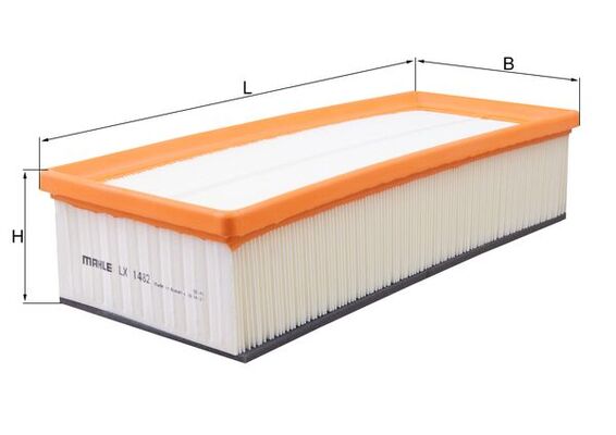 Filtro aria - LX 1482 MAHLE