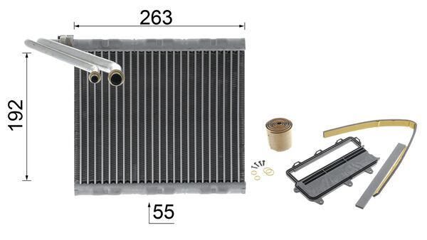 Evaporatore, Climatizzatore - AE 85 000P MAHLE
