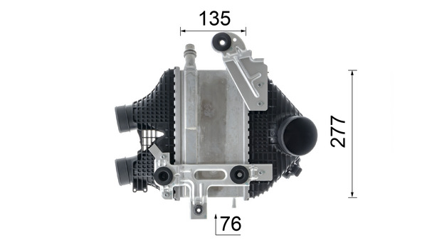 Intercooler - CI 618 000P MAHLE