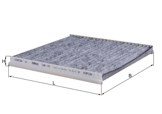Filtro, Aria abitacolo - LAK 131 MAHLE
