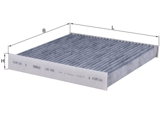 Filter, interior air - LAK 859 MAHLE
