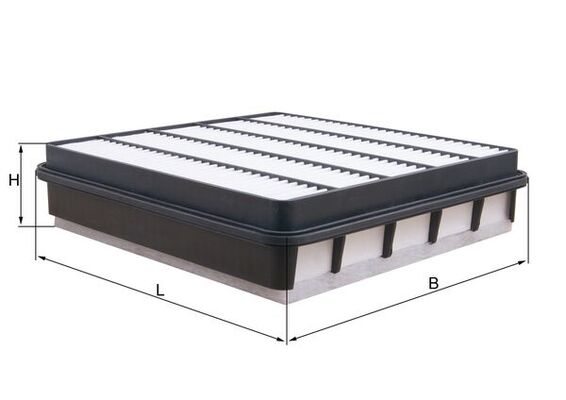 Filtro aria - LX 5055 MAHLE