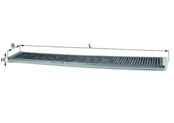 Filtro, Aria abitacolo - LAK 102 MAHLE