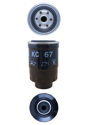 Топливный фильтр - KC 67 MAHLE