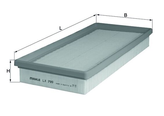 Air Filter - LX 799 MAHLE