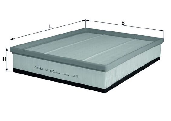 Filtro aria - LX 1602 MAHLE
