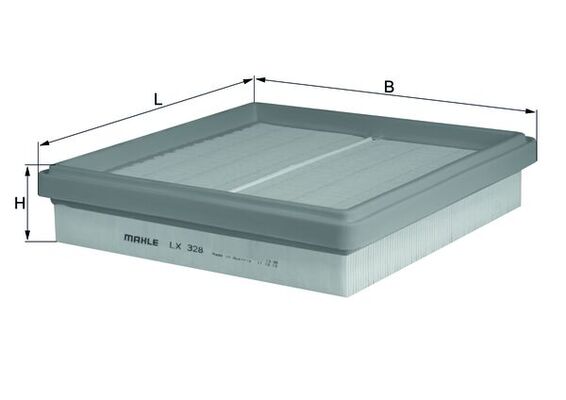 oro filtras - LX 328 MAHLE
