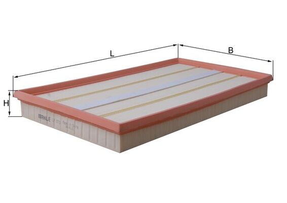 Air Filter - LX 1573 MAHLE