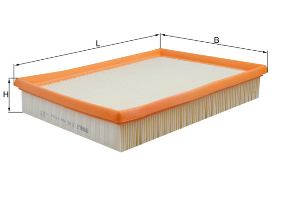 Filtro aria - LX 443 MAHLE
