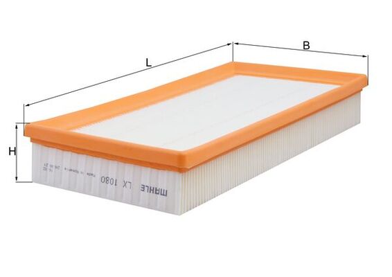 Luftfilter - LX 1080 MAHLE