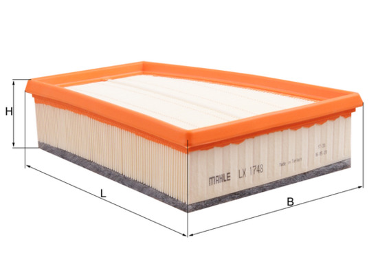 Filtro aria - LX 1748 MAHLE