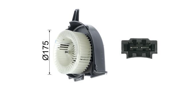 Interior Blower - AB 21 000P MAHLE