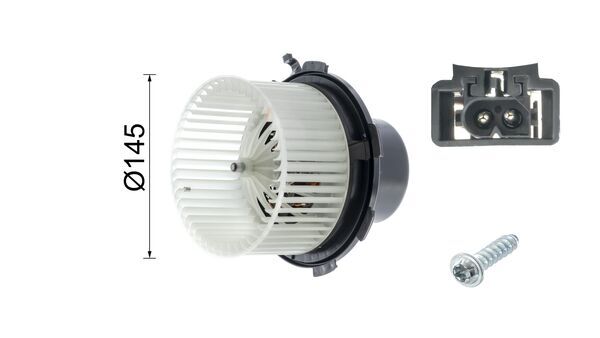 Interior Blower - AB 88 000P MAHLE