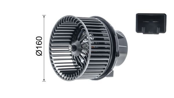Ventilatore abitacolo - AB 241 000P MAHLE
