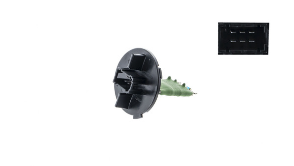 Resistor, interior blower - ABR 57 000P MAHLE