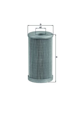Fuel filter - KX 185 MAHLE