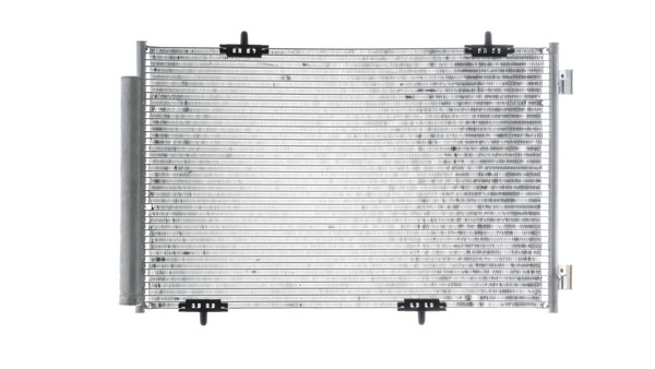 Condenser, air conditioning - AC 990 000S MAHLE