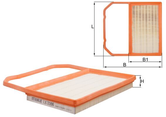 Air Filter - LX 3306 MAHLE