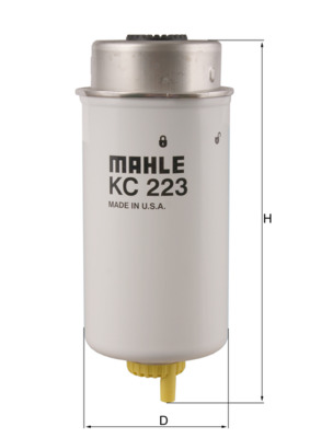 Fuel filter - KC 223 MAHLE
