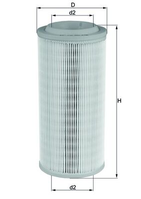 Luftfilter - LX 1595 MAHLE