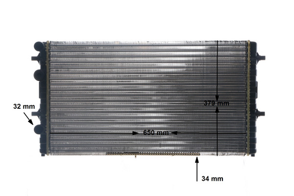 Radiator, engine cooling - CR 1512 000S MAHLE