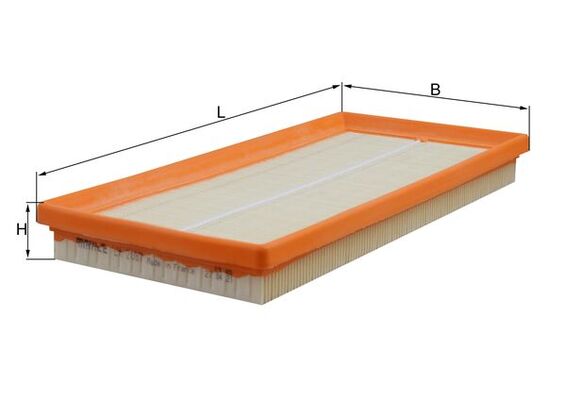 oro filtras - LX 2087 MAHLE