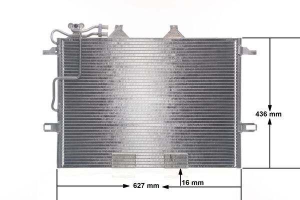 Condenser, air conditioning - AC 318 000S MAHLE