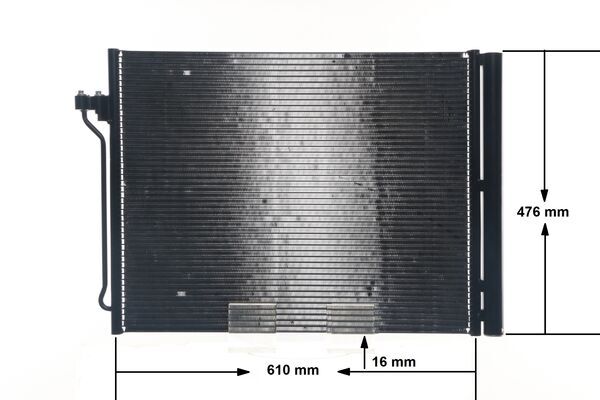 Condensatore, Climatizzatore - AC 463 000S MAHLE