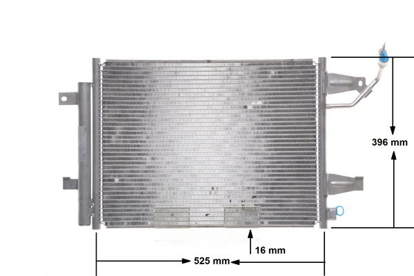 Kondensator, Klimaanlage - AC 509 000S MAHLE