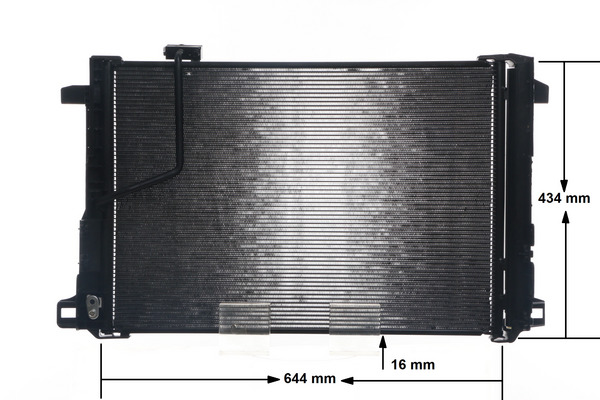 Condenser, air conditioning - AC 786 000S MAHLE