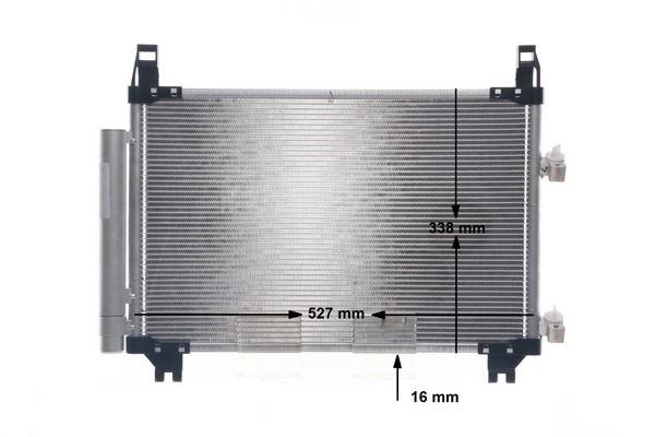 Condenser, air conditioning - AC 793 000S MAHLE