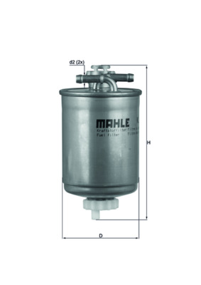 kuro filtras - KL 103 MAHLE