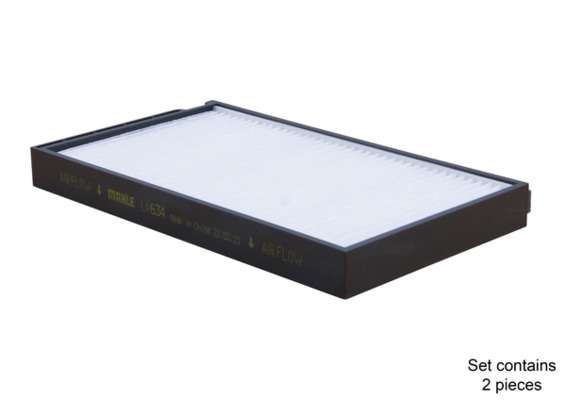 Filter, interior air - LA 634/S MAHLE