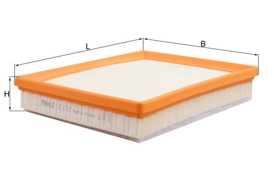 Filtro aria - LX 4729 MAHLE