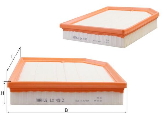 Air Filter - LX 4912 MAHLE