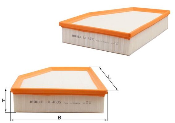 Filtro aria - LX 4635 MAHLE