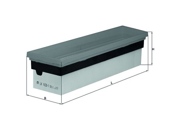 Filtro aria - LX 1823/1 MAHLE