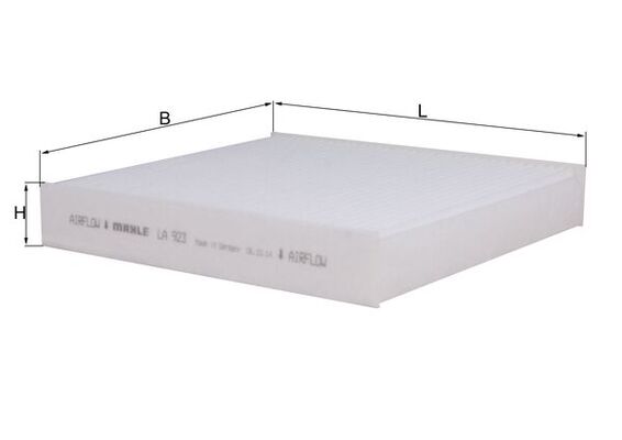 Filter, Innenraumluft - LA 923 MAHLE