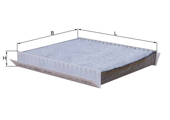 Filtro, Aria abitacolo - LAK 457 MAHLE