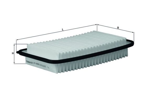 Filtro aria - LX 1692 MAHLE