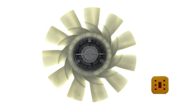 Fan, radiator - CFF 497 000P MAHLE