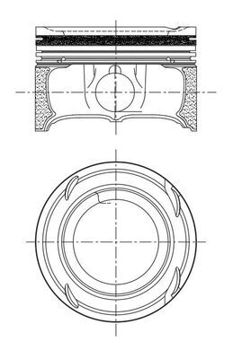 stūmoklis - 001 PI 00200 000 MAHLE