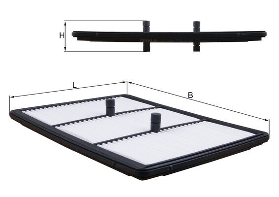 Filtro aria - LX 5824 MAHLE