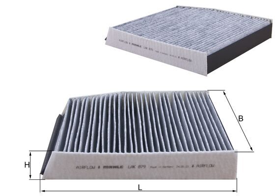 Filtro, Aria abitacolo - LAK 879 MAHLE