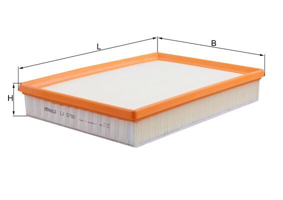 Filtro aria - LX 5790 MAHLE