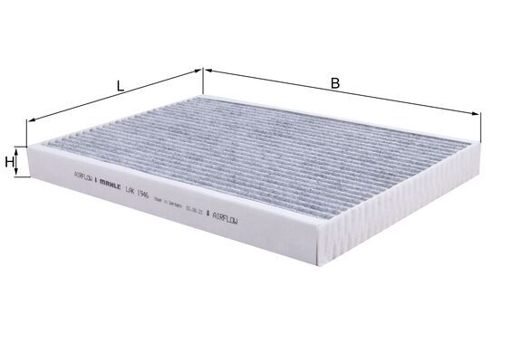 Filter, interior air - LAK 1946 MAHLE