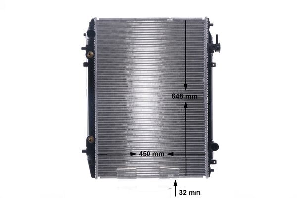 Radiator, engine cooling - CR 1692 000S MAHLE