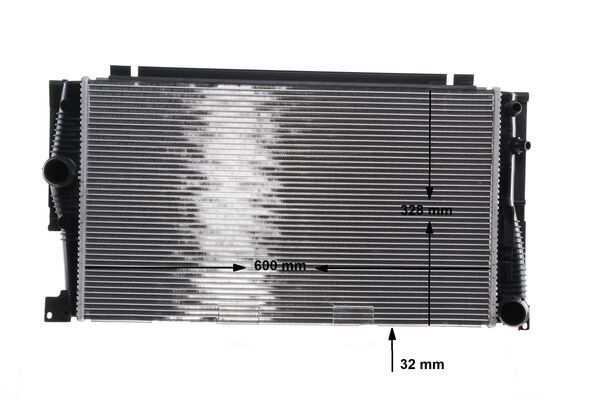 Radiatore, Raffreddamento motore - CR 775 001S MAHLE
