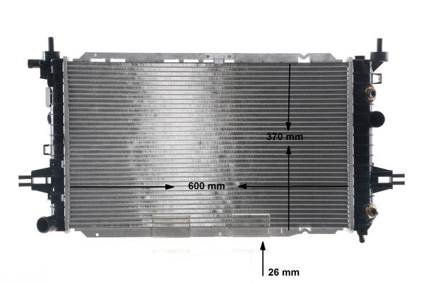 Radiator, engine cooling - CR 2105 000S MAHLE